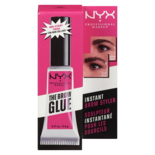 NYX - The Brow Glue Instant Brow Setter - Clear