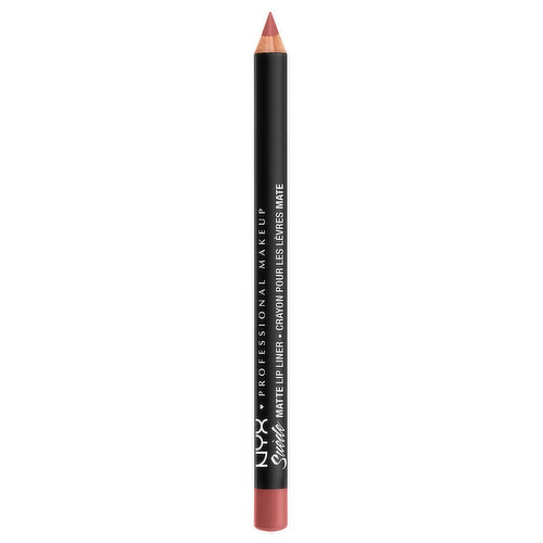 NYX - Suede Matte Lip Liner, Brunch Me