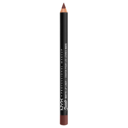 NYX - Suede Matte Lip Liner, Cold Brew