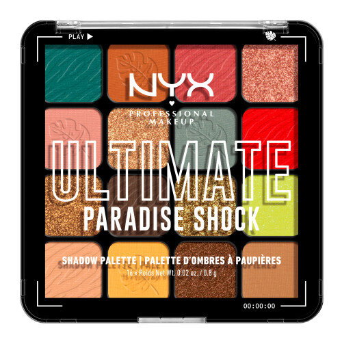 NYX - Eye Shadow Pallet, Paridise Shock