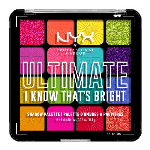 NYX - Eye Shadow Pallet, I Know Thats Bright