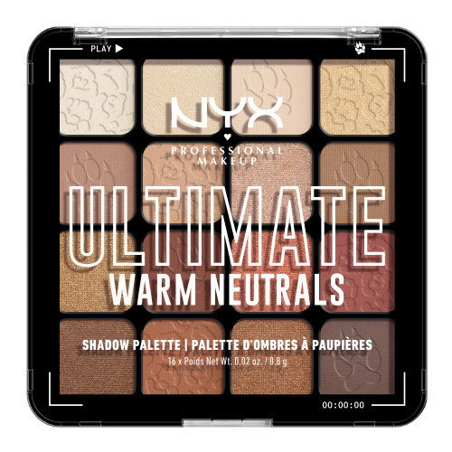 NYX - Eye Shadow Pallet, Warm Neutrals