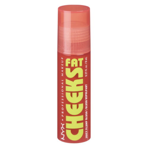 NYX - Fat Cheeks Juicy Liquid Blush - Papaya Plump