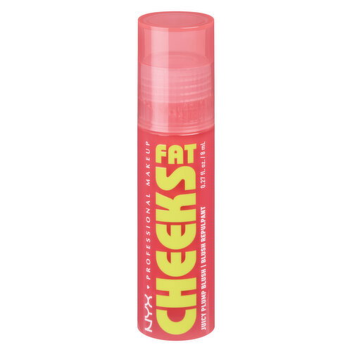 NYX - Fat Cheeks Juicy Liquid Blush - Guava Gush