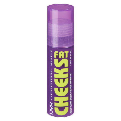 NYX - Fat Cheeks Juicy Liquid Blush - Blueberry Burst
