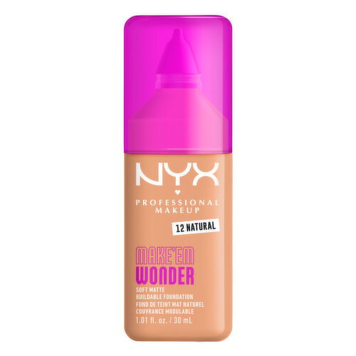 NYX - Make 'Em Wonder Foundation - Natural