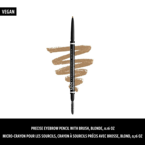 NYX - Micro Brow Pencil - Blonde