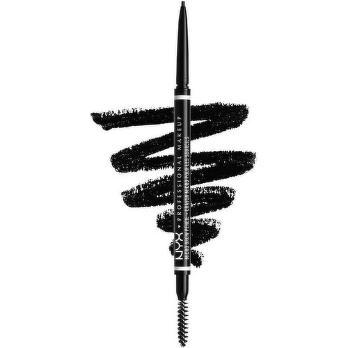 NYX - Micro Brow Pencil - Black