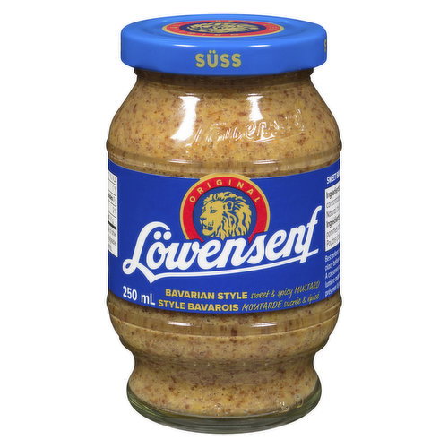 Lowensenf - Bavarian Style Mustard Sweet & Spicy