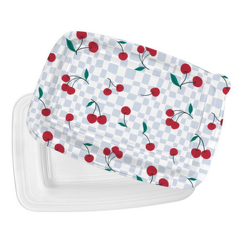 S&CO HOME - Food Container with Cherries Print 10pk