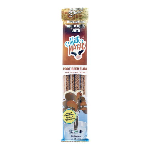 Magic Straws - Milk Magic Root Beer Float