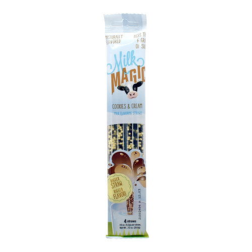 Magic Straws - Milk Magic Cookies & Cream