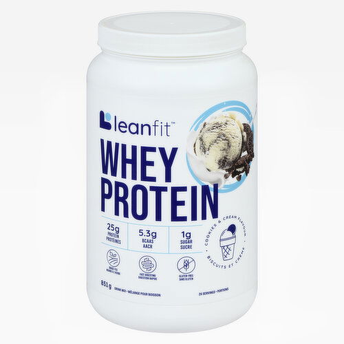 LeanFit - Whey Protein Cookies & Cream