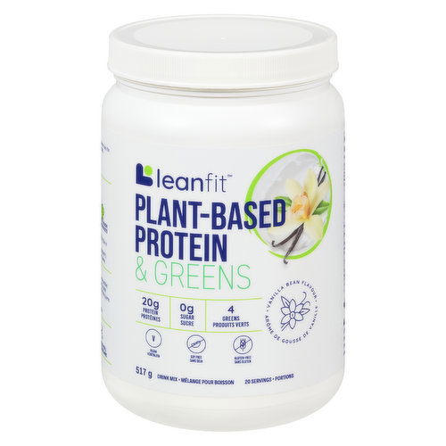 LeanFit - Plant-Based Protein & Greens Vanilla