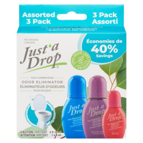 Just a drop - Assorted Multi Pack Odor Eliminator