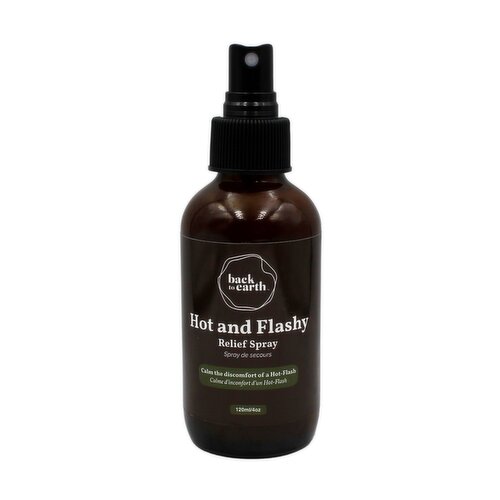 Back to Earth - Hot and Flashy Relief Spray