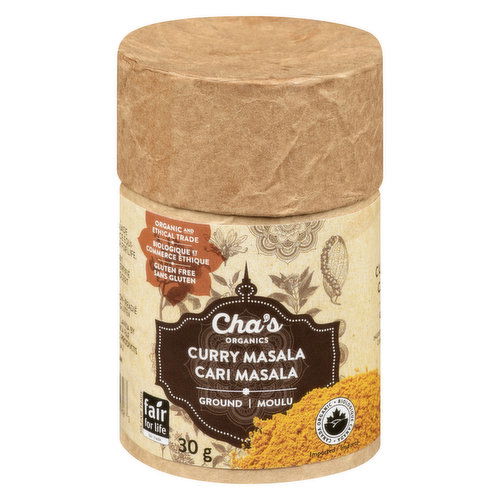 Cha's Organic - Curry Masala - Ground