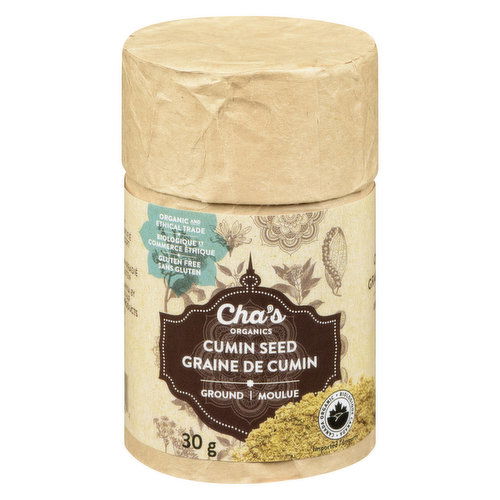 Cha's Organic - Cumin Seed - Ground