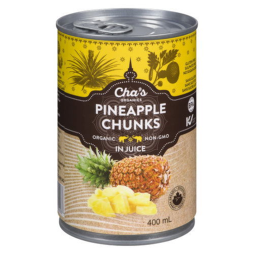 Cha's Organics - Pineapple Chunks In Juice