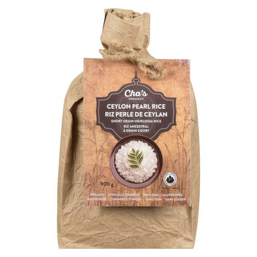 Cha's Organic - Ceylon Pearl Rice Organic