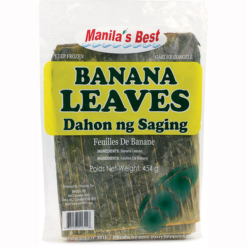 Manila's Best - Banana Leaves