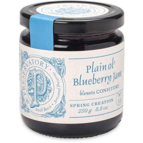 The Preservatory - Plain ol' Blueberry Jam