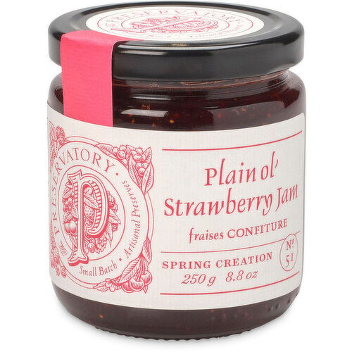 Preservatory - Plain Ol Strawberry Jam