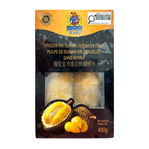 SEABO - Frozen R16 Durian Sdlss Pulp