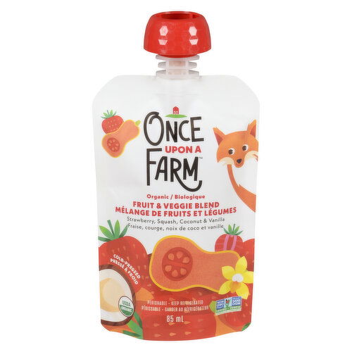 Once Upon A Farm - Strawberry Squash Coconut Organic