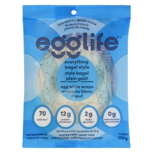 Egglife - Egg White Wraps Original