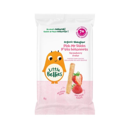 Little Bellies - Organic Pick Me Stick Strawberry