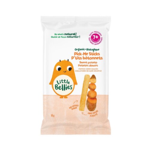 Little Bellies - Organic Pick Me Sticks Sweet Potato