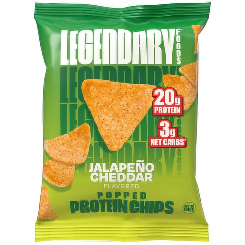 Legendary Foods - Protein Chips - Jalapeno Cheddar