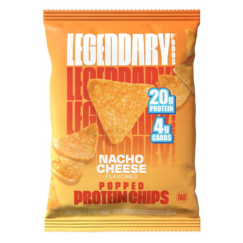 LEGENDARY FOODS - Nacho Cheese Protein Chips