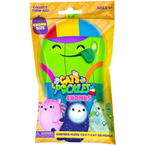 Cats vs Pickles - Chonks Mystery Bag Plush Toy