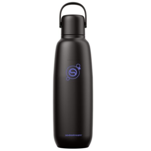Soda Stream - Fizz And Go Stainless Steel Black