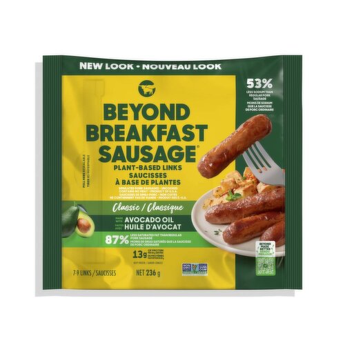 Beyond Meat - Breakfast Sausage, Plant-Based Links