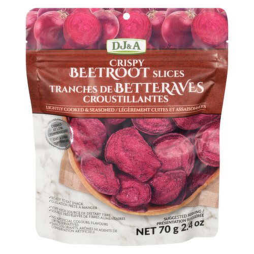 DJ & A - Crisps Crispy Beetroot Slices