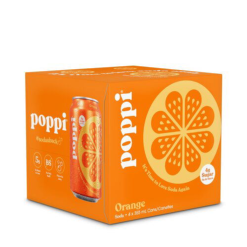 Poppi - Orange Soda