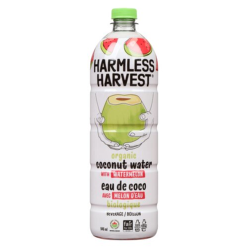 HARMLESS HARVEST - Organic Watermelon Coconut Water