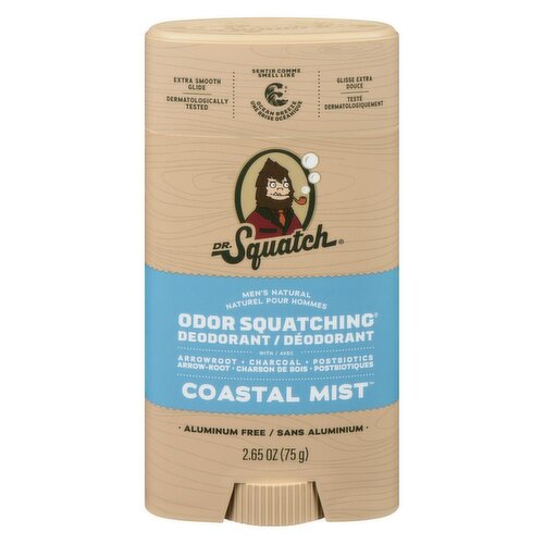 Dr. Squatch - Coastal Mist Deodorant Stick
