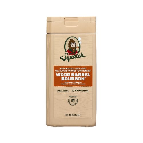 Dr Squatch - Wood Barrel Bourbon Body Wash