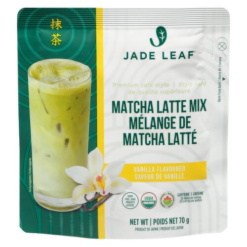Jade Leaf - Organic Matcha Latte Vanilla