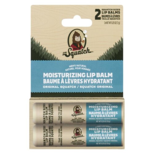 Dr. Squatch - Moisturizing Lip Balm - Original Mint