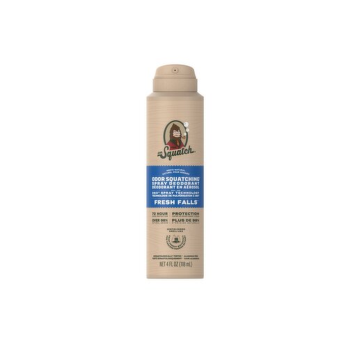 Dr. Squatch - Men's Deodroant Spray - Fresh Falls