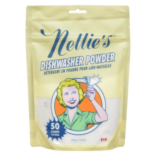 Nellie's - Dishwasher Powder - 50 Scoops