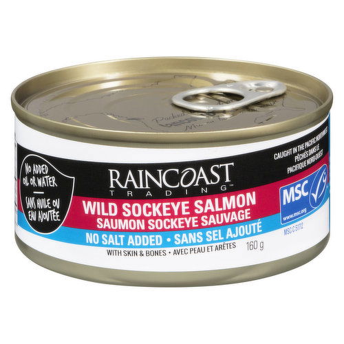 Raincoast Trading - Wild Sockeye Salmon - No Salt Added