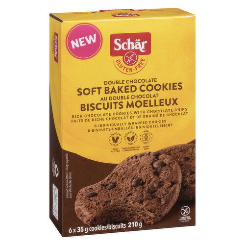 Schar - Gluten Free Cookies Double Chocolate