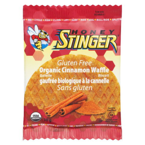 Honey Stinger - Honey Stinger Org Waffle Cinnamon