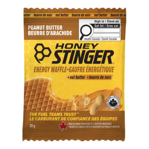 HONEY STINGER - Energy Waffle - Peanut Butter